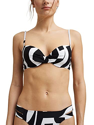 ESPRIT Damen LIDO Beach NYRpadded Bra mf Bikini, schwarz, 36B von ESPRIT