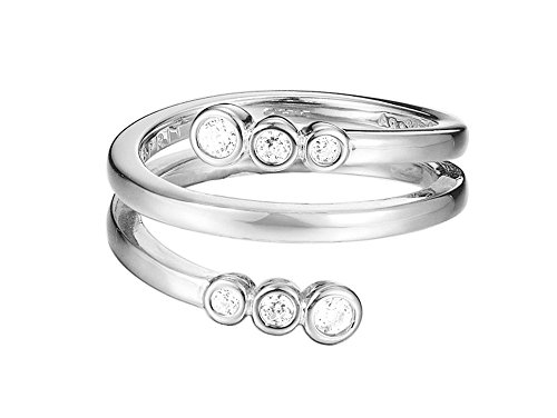 ESPRIT Damen-Ring JW52887 925 Silber rhodiniert Zirkonia transparent ESPRIT Damen-Ring JW52887 925 Silber rhodiniert Zirkonia transparent von ESPRIT
