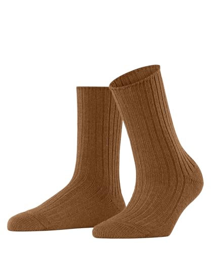 ESPRIT Damen Socken Hygge W So Wolle Kaschmir einfarbig 1 Paar, Braun Sawdust 5586, 35-38 ESPRIT Damen Socken Hygge W So Wolle Kaschmir einfarbig 1 Paar, Braun Sawdust 5586, 35-38 von ESPRIT