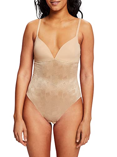 ESPRIT Damen Soft Shaping Lace Soft.body Shapewear Ganzkörper-Body, Dusty Nude, 75C von ESPRIT