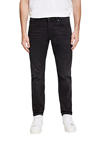 ESPRIT Herren 990ee2b312 Jeans, Black Dark Washed, 34W / 34L EU von ESPRIT