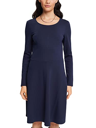 ESPRIT Damen 102EE1E339 Kleid, 400/NAVY, 32 von ESPRIT