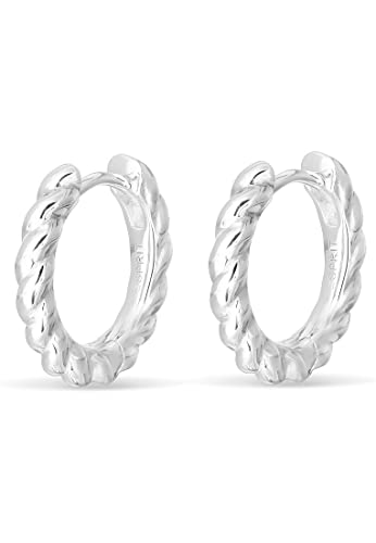 ESPRIT Kleine Twist-Creolen aus Sterlingsilber ESPRIT Kleine Twist-Creolen aus Sterlingsilber von ESPRIT