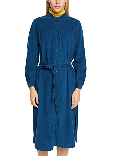 ESPRIT Damen 092ee1e303 Kleid, Petrol Blue, 32 EU von ESPRIT