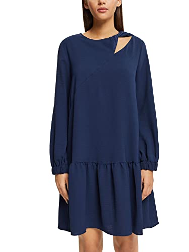 ESPRIT Damen 102EE1E319 Kleid, 400/NAVY, 32 von ESPRIT