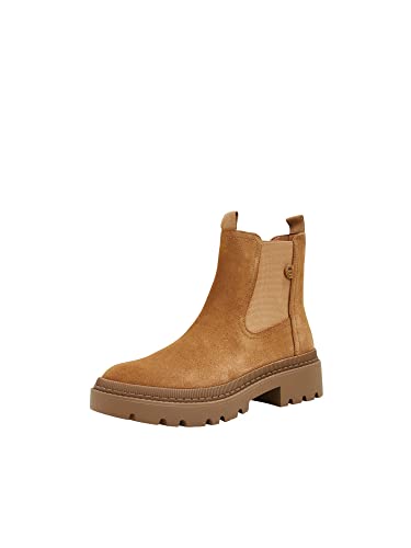 ESPRIT Chelsea Boots aus Veloursleder von ESPRIT