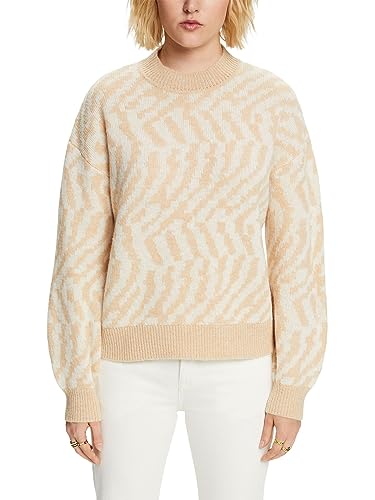 ESPRIT Pullover mit abstraktem Jacquard-Design von ESPRIT