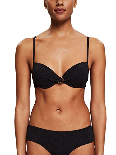 ESPRIT Bodywear Damen Shelly Beach Push up Bikini, Black, 38 C von ESPRIT