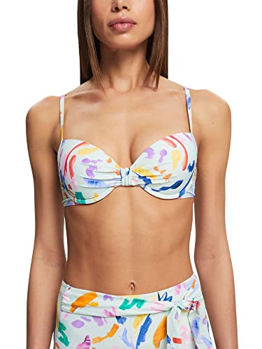 ESPRIT Damen TABA Beach RCS Push-up Bra Bikini, Light Aqua Green 3, 38C von ESPRIT