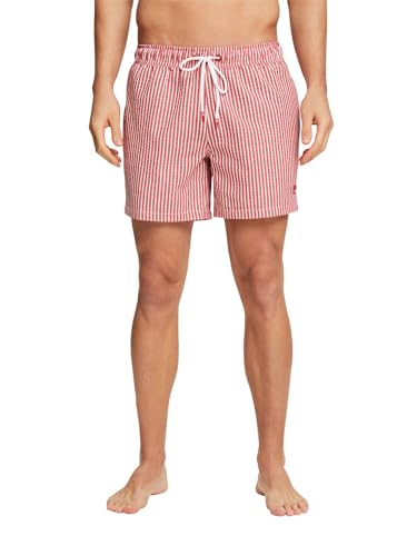 ESPRIT Strukturierte Badeshorts im Streifenlook von ESPRIT