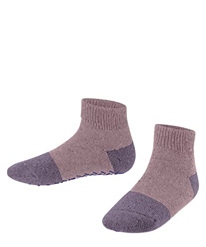 ESPRIT Unisex Kinder Hausschuh-Socken Effect K HP Wolle rutschhemmende Noppen 1 Paar, Rosa (Blossom Melange 8319), 31-34 von ESPRIT