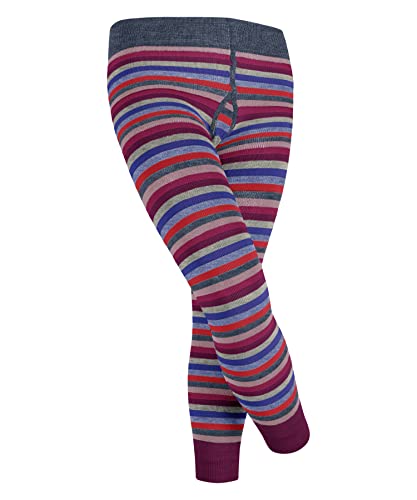 ESPRIT Unisex Kinder Leggings Multi Stripe K LE Baumwolle gemustert 1 Stück, Blau (Light Denim 6660), 134-146 von ESPRIT