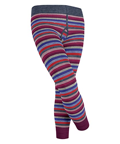 ESPRIT Unisex Kinder Leggings Multi Stripe K LE Baumwolle gemustert 1 Stück, Blau (Light Denim 6660), 110-116 von ESPRIT