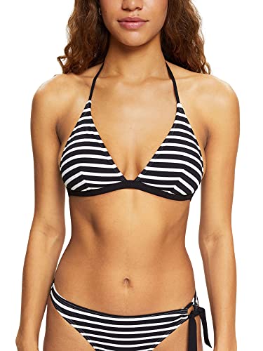 ESPRIT Damen Hamptons Beach Ay Rcs Pad.haltern Bikini, Black 3, A EU von ESPRIT