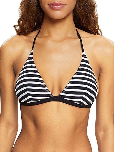 ESPRIT Damen Hamptons Beach Ay Rcs Pad.haltern Bikini, Black 3, C EU von ESPRIT