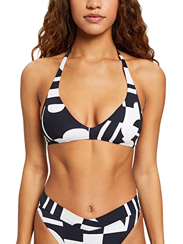 ESPRIT Damen Cube Beach Pad.halterneck Bikini, Black,38/75D von ESPRIT