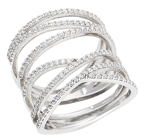 Esprit Damen-Ring 925 Sterling Silber Zirkonia brilliance glam weiß Esprit Damen-Ring 925 Sterling Silber Zirkonia brilliance glam weiß von ESPRIT