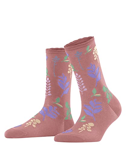 Esprit Damen Socken Autumn Fields, Baumwolle Lyocell, 1 Paar, Rosa (Wild Rose 8803), 39-42 von ESPRIT