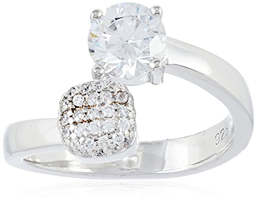 Esprit Damen-Ring Composition 925 Silber rhodiniert Zirkonia weiß Brillantschliff Esprit Damen-Ring Composition 925 Silber rhodiniert Zirkonia weiß Brillantschliff von Esprit