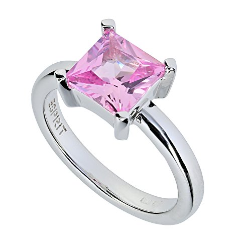 Esprit Damenring Sterlingsilber 925 Square Light Rose ESRG-90864.B.160 Esprit Damenring Sterlingsilber 925 Square Light Rose ESRG-90864.B.160 von ESPRIT