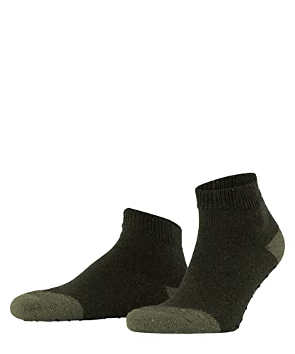 ESPRIT Herren Hausschuh-Socken Effect M HP Wolle rutschhemmende Noppen 1 Paar, Grün (Olivine 7210), 43-46 von ESPRIT