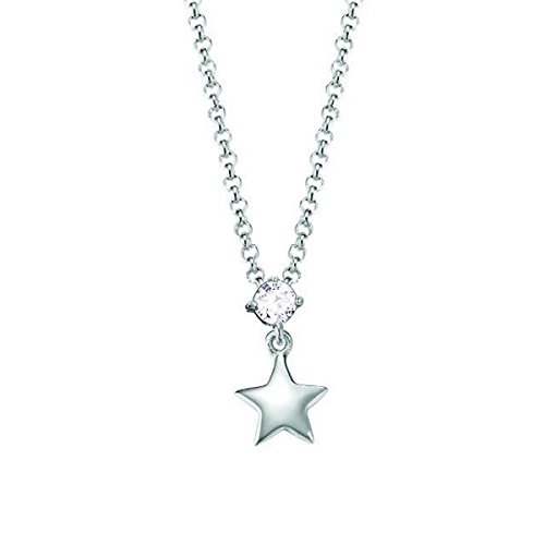 Esprit Kinder Kette Halskette Silber Stern Zirkonia ESNL93161A340 Esprit Kinder Kette Halskette Silber Stern Zirkonia ESNL93161A340 von ESPRIT