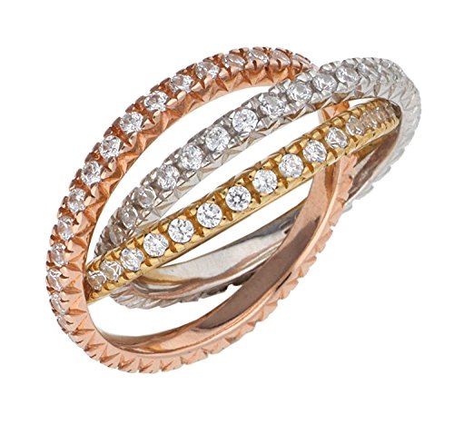 Esprit Ring Brilliance Triple 925 Sterling Silber-53 Esprit Ring Brilliance Triple 925 Sterling Silber-53 von ESPRIT
