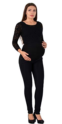 ESRA Schwangerschaftshose Umstandshose Hose für Schwangerschaft Skinny Maternity Hose J530 von ESRA