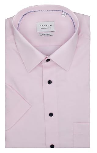 ETERNA Herren Kurzarm Hemd MODERN FIT | Struktur Rosa | 100% Baumwolle | Kentkragen Gr. 41 ETERNA Herren Kurzarm Hemd MODERN FIT | Struktur Rosa | 100% Baumwolle | Kentkragen Gr. 41 von ETERNA