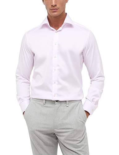 ETERNA Herren Luxury Shirt MODERN FIT 1/1 rosa 38_H_1/1 von ETERNA