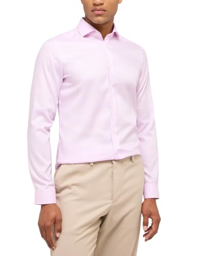 ETERNA Herren Performance Shirt SUPER Slim 1/1 rosa 40_H_1/1 von ETERNA