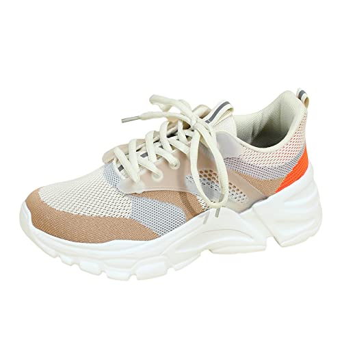 Damen Laufschuhe Sportschuhe Air Atmungsaktiv Turnschuhe Atmungsaktiv Bequem Keilabsatz Schuhe Damen Sommerschuhe Sport Shoes Sport Pantoletten Damen Sommerschuhe Sportsschuhe von ETHKIA