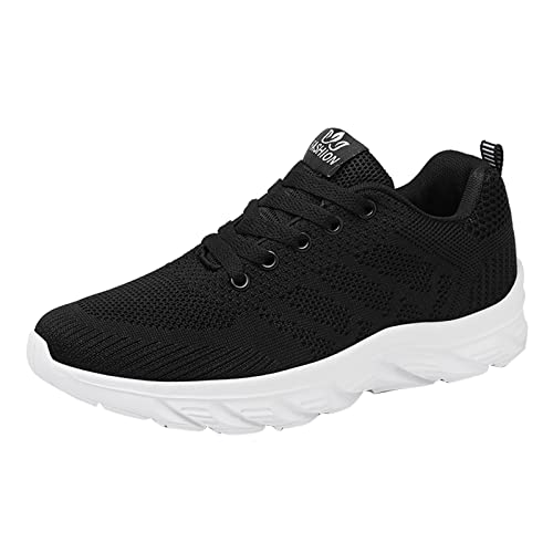 Damen Sneaker Atmungsaktiv Turnschuhe Leicht Laufschuhe Abriebfest Elegant Damen Schuhe Sommerschuhe Hiking Shoes Walking Barfuss Schuhe Damen Sommerschuhe Sport- & Outdoorsandalen für Damen von ETHKIA