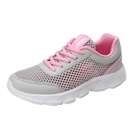 Damen Sneakers Sport Running Walking Schuhe Laufschuhe Turnschuhe Atmungsaktiv Bequem Plateau Schuhe Damen Sommerschuhe Sports & Outdoor Shoes Outdoor Hausschuhe Sommerschuhe Bergschuhe von ETHKIA