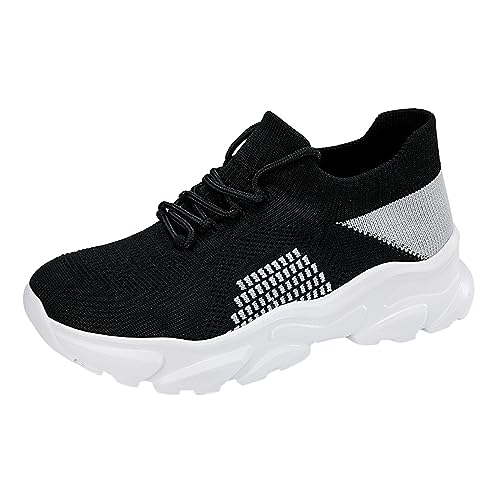 Damen Sneakers Sport Running Walking Schuhe Laufschuhe Turnschuhe Stoßfest Bequem Tanzschuhe Damen Flach Sommerschuhe Sport Shoes Running Hausschuhe Herren Sommerschuhe Sportsschuhe von ETHKIA