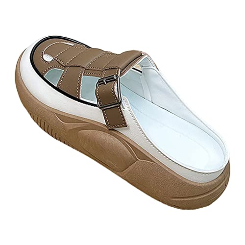 ETHKIA Sommerschuhe Bequeme Sandalen Damen Bequem Sandale Damen Sommerschuhe Flache Schuhe Für Damen Outdoor Sandaletten Damen Mit Absatz Hiking Leichte Sportschuhe Damen von ETHKIA