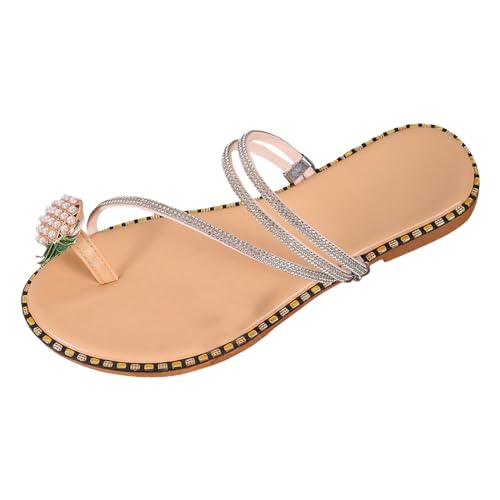 ETHKIA Sommerschuhe Bequeme Sandalen Damen Bequem herren sneaker Sommerschuhe Ballerina Schuhe Damen Trekking Brautschuhe Stoßfest Sport- & Outdoorsandalen für Damen von ETHKIA