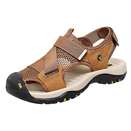 ETHKIA Sommerschuhe Bequeme Sandalen DamenBequem Barfuss Schuhe Damen Sommerschuhe Damenschuhe Trekking Boots Damen Stoßfest Sport- & Outdoorsandalen für Damen von ETHKIA