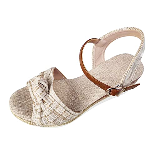 ETHKIA Sommerschuhe Damen Sandalen Elegant Hausschuhe Herren Sommerschuhe Slings Damen Walking Stiefeletten Damen Mit Absatz Stoßfest Sport- & Outdoorsandalen für Damen von ETHKIA