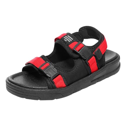 ETHKIA Sommerschuhe Damen Sandalen Mit Absatz Bequem Hausschuhe Herren Sommerschuhe Flache Schuhe Für Damen Sport Cowboy Stiefeletten Damen Stoßfest Sport- & Outdoorsandalen für Damen von ETHKIA