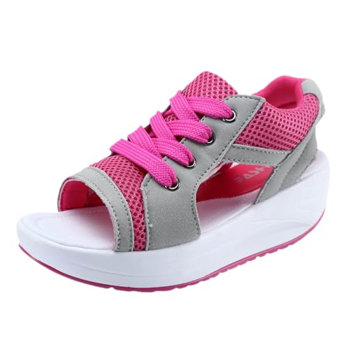 ETHKIA Sommerschuhe Damen Sandalen Sommer Elegant Sommersandalen Damen Sommerschuhe Sandaletten Damen Mit Absatz Outdoor Damen Stiefel Outdoor Sport Sneaker & Sportschuhe Für Damen von ETHKIA