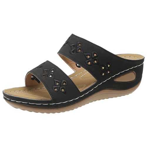 ETHKIA Sommerschuhe Damen SandalenElegant Hausschuhe Herren Sommerschuhe Plateau Schuhe Damen Sport Cowboy Stiefeletten Damen Sommerschuhe Sport- & Outdoorsandalen für Damen von ETHKIA