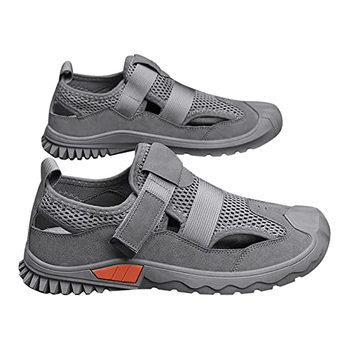 ETHKIA Sommerschuhe Geschlossene Sandalen Damen Elegant laufschuhe herren Sommerschuhe Damen Schuhe Walking High Heels Sexy Hiking Sport- & Outdoorsandalen für Damen von ETHKIA