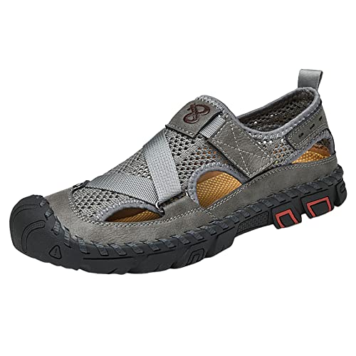 ETHKIA Sommerschuhe Geschlossene Sandalen Damen Elegant laufschuhe herren Sommerschuhe Schuhe Breite Füße Sport Sandaletten Damen Hiking Sport- & Outdoorsandalen für Damen von ETHKIA