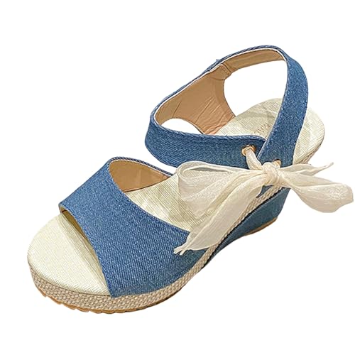 ETHKIA Sommerschuhe Geschlossene Sandalen Damen Elegant pantoletten damen Sommerschuhe Plateau Schuhe Damen Outdoor Sandaletten Damen Stoßfest Sport- & Outdoorsandalen für Damen von ETHKIA