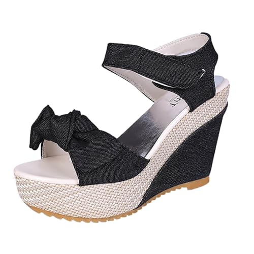 ETHKIA Sommerschuhe Orthopädische Sandalen DamenElegant herren schuhe Sommerschuhe Keilabsatz Schuhe Damen Outdoor Sandaletten Damen Mit Absatz Stoßfest Sport- & Outdoorsandalen für Damen von ETHKIA