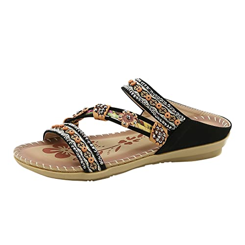 ETHKIA Sommerschuhe Plateau Sandalen Damen Bequem Women Sandals Summer Sommerschuhe Plateau Schuhe Damen Sport Sandaletten Damen Hiking Damen Sportschuhe von ETHKIA