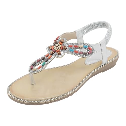 ETHKIA Sommerschuhe Sandalen Bequem Hausschuhe Herren Sommerschuhe Flache Schuhe Für Damen Sport Damen Stiefeletten Stoßfest Sport- & Outdoorsandalen für Damen von ETHKIA