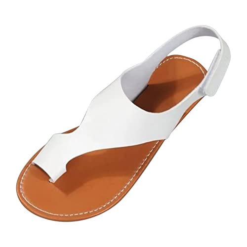 ETHKIA Sommerschuhe Sandalen Bequem Hausschuhe Herren Sommerschuhe Keilabsatz Schuhe Damen Sport Sandaletten Damen Mit Absatz Stoßfest Sport- & Outdoorsandalen für Damen von ETHKIA