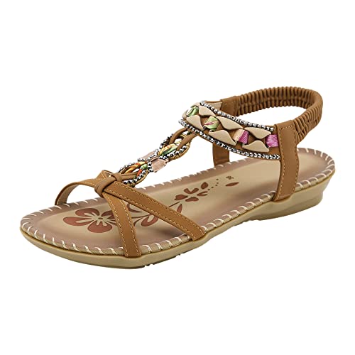 ETHKIA Sommerschuhe Sandalen Bequem pantoletten damen Sommerschuhe Slings Damen Sport Stiefel Damen Sommerschuhe Sport- & Outdoorsandalen für Damen von ETHKIA